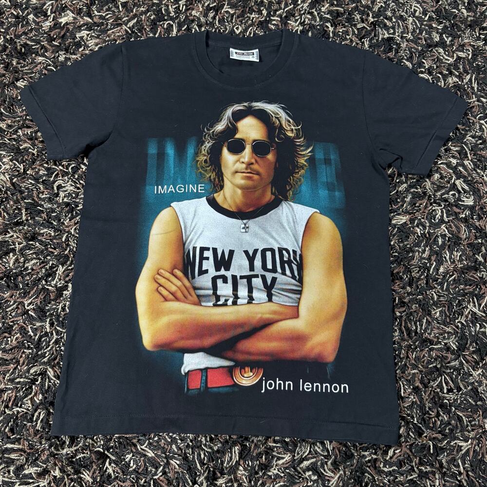 The Roxx Vintage 1990s JOHN LENNON‎ “Imagine” Tee T-Shirt Size M
